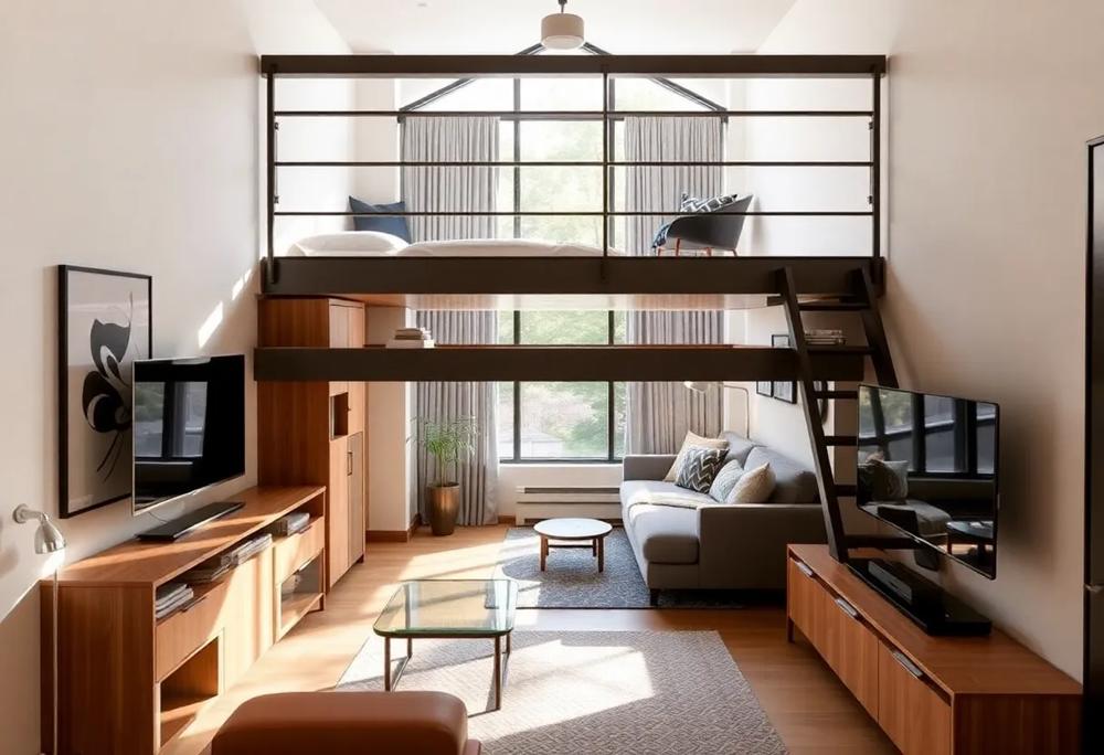 modern mezzanine